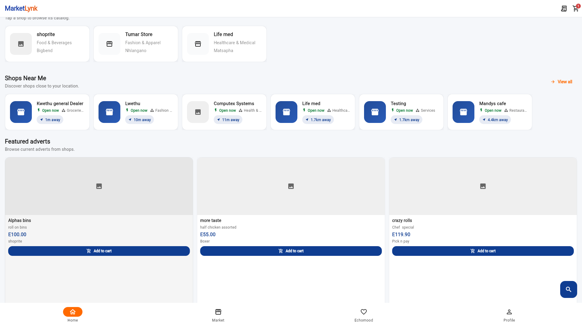 MarketLynk — Social Commerce Platform